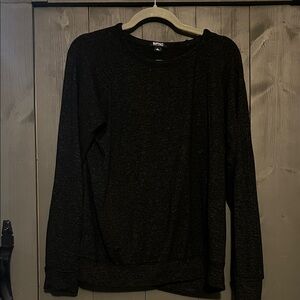 Buffalo David Bitton Charcoal Knit Top